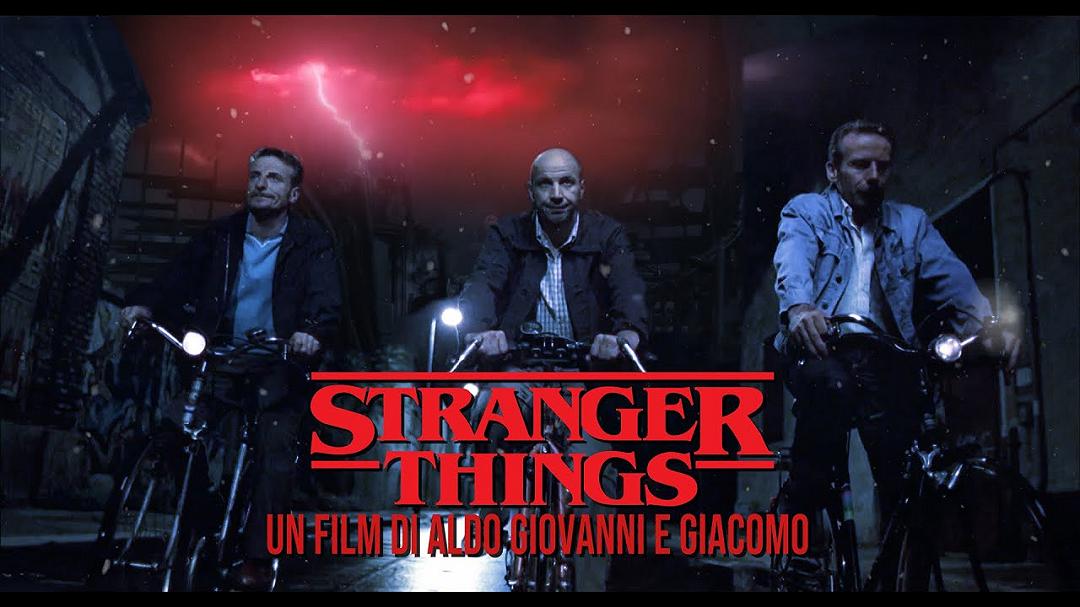 Stranger Things 4: l’esilarante trailer con Aldo, Giovanni e Giacomo