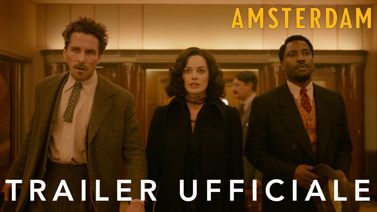 Amsterdam: il trailer del film con Margot Robbie e Christian Bale