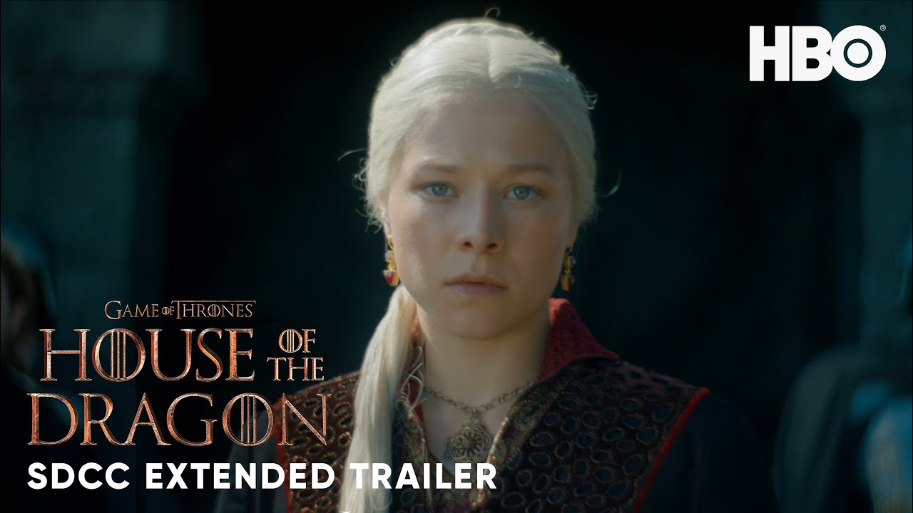 House of the Dragon: il trailer esteso del SDCC 2022