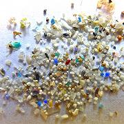 Microplastiche sostituite con fibre di seta biocompatibili