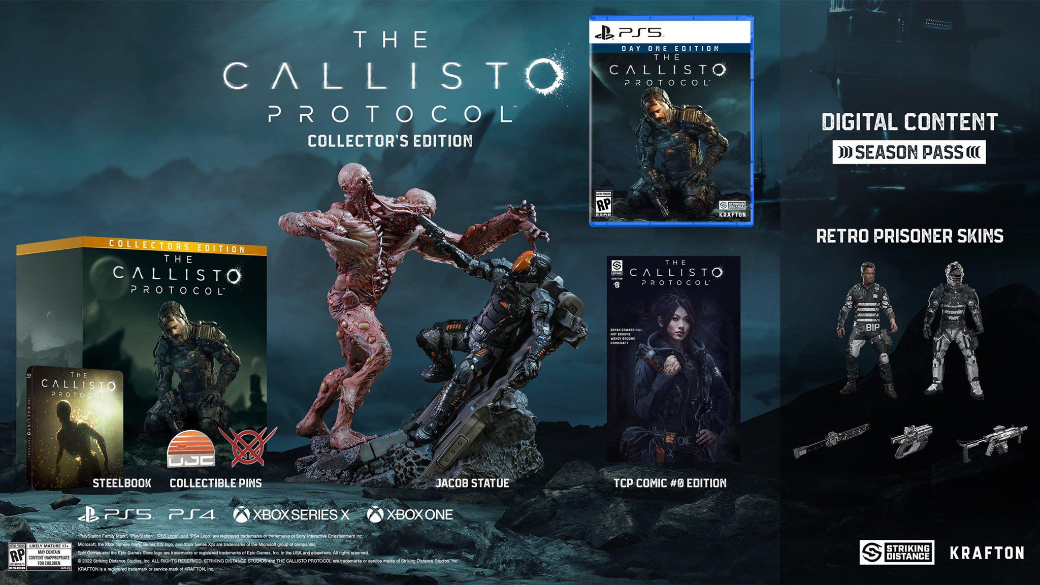 Quando arrivano le recensioni di The Callisto Protocol? Lo rivela Metacritic