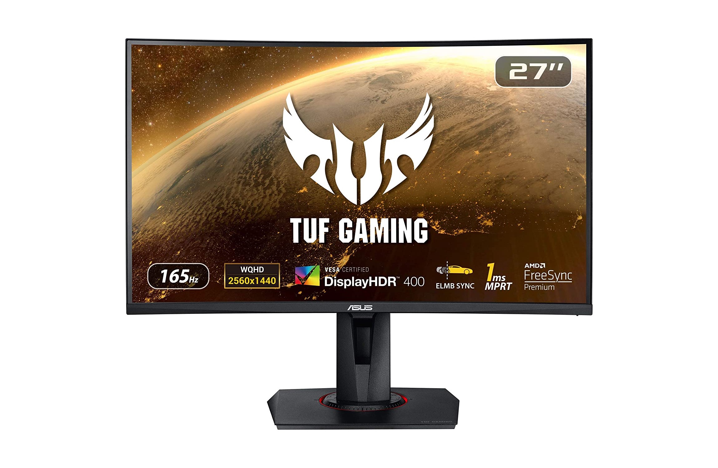 Offerte Amazon: monitor ASUS TUF Gaming VG27WQ in super sconto