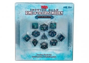 Offerte Amazon: set di dadi per D&D Icewind Dale Rime of the Frostmaiden in sconto