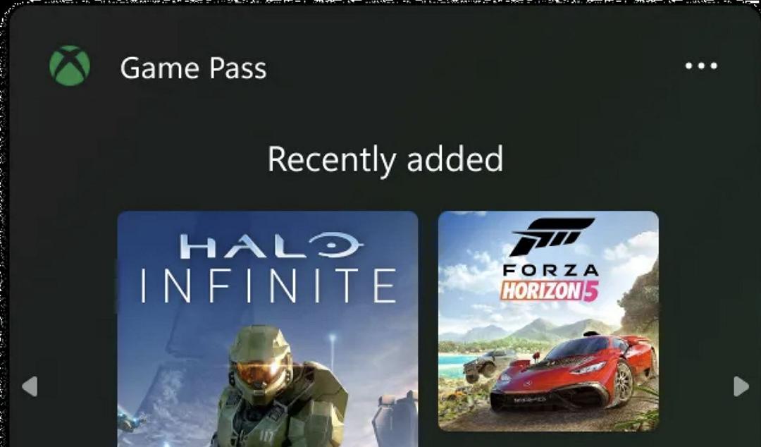 Windows 11: arriva il nuovo widget dedicato all’Xbox Game Pass