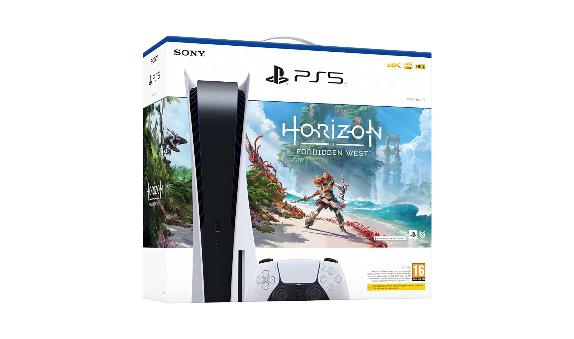 Offerte Amazon: PlayStation 5 Standard con Horizon Forbidden West disponibile su invito