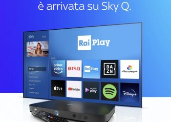 RaiPlay arriva sui decoder SkyQ: si può aprire anche con i comandi vocali