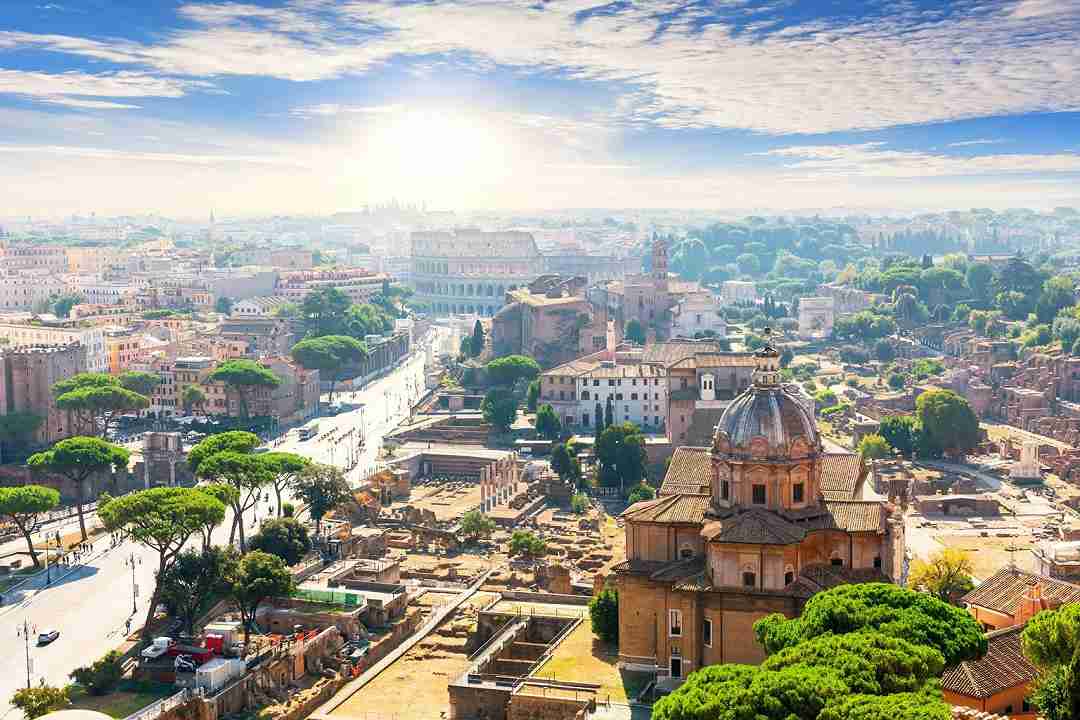 alberi a Roma