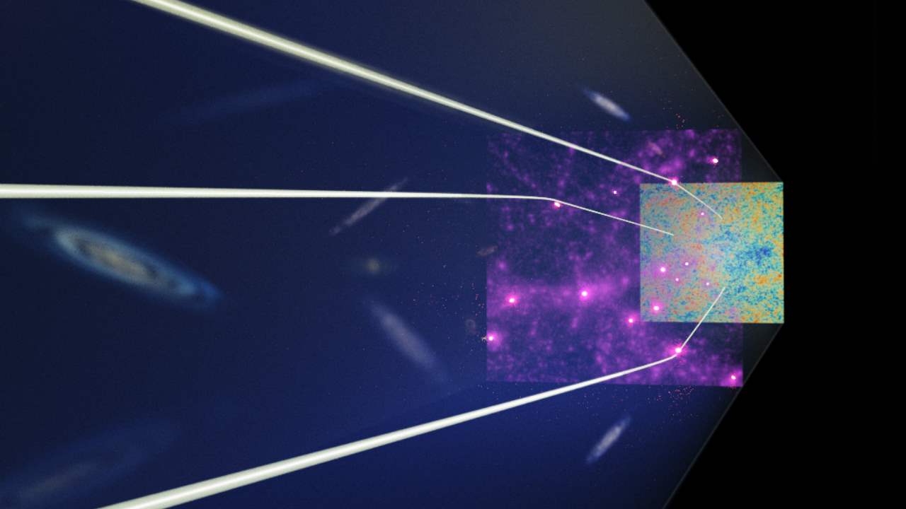 Materia oscura di 12 miliardi di anni fa, osservata nell’Universo