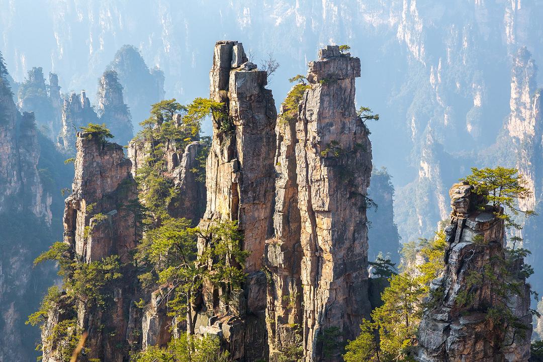 I Monti Tianzi in Cina hanno ispirato Avatar