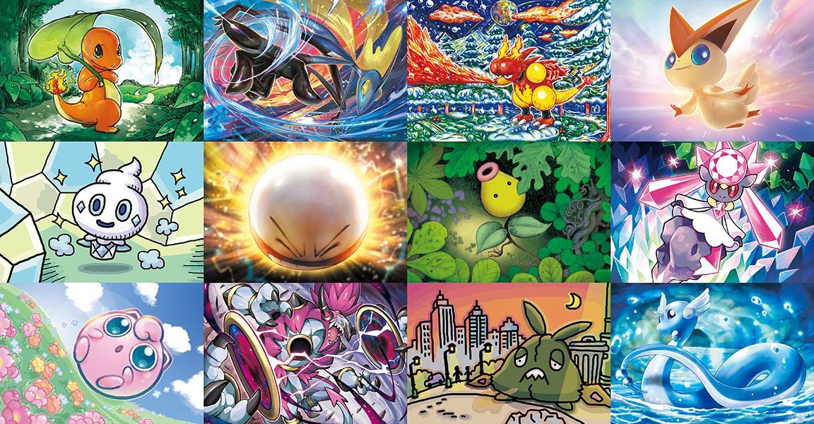Pokémon: la mostra online ufficiale delle illustrazioni del Gioco di Carte Collezionabili