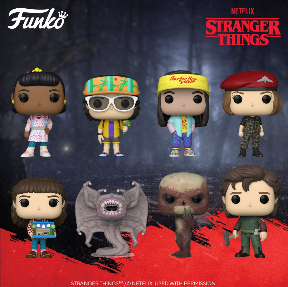 Stranger Things 4 Funko POPs Available For Season Four PreOrder