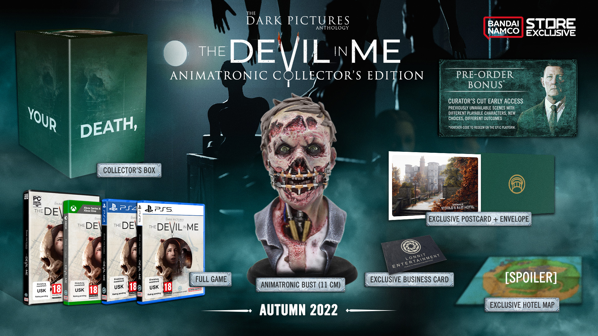 The Dark Pictures Anthology: The Devil in Me, svelata la Collector’s Edition
