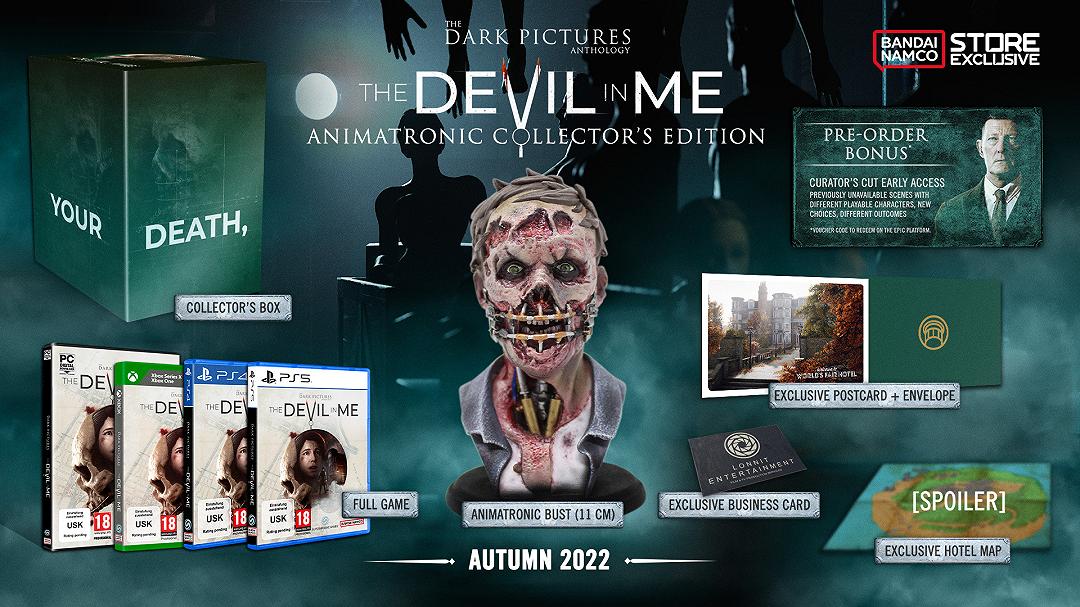 The Dark Pictures Anthology: The Devil in Me, svelata la Collector’s Edition