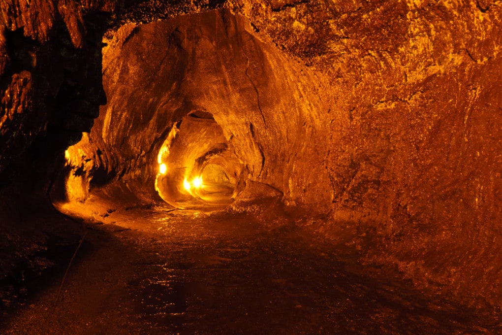 tubo di lava Hawaii