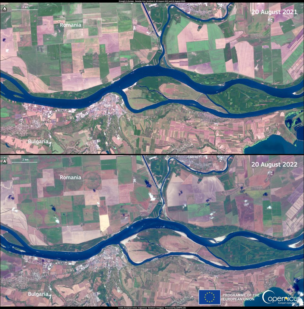 Cambiamento climatico: la siccità devastante vista dai satelliti