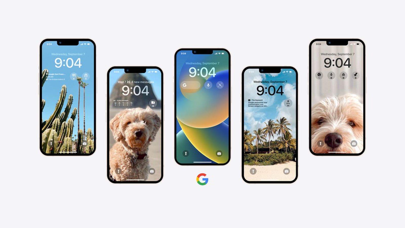 Google ha annunciato oggi il rilascio dei propri widget per la schermata di blocco di iOS 16, che utilizzeranno la nuova schermata di blocco riprogettata di Apple.
