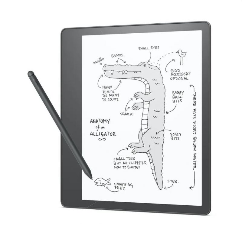 Amazon presenta il Kindle Scribe l'ereader da 10,2 pollici che