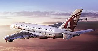 Qatar Airways: tornerà l’A380 con voli giornalieri a fine 2022
