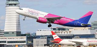 Wizz Air: si aggiunge un quinto aereo a Vienna