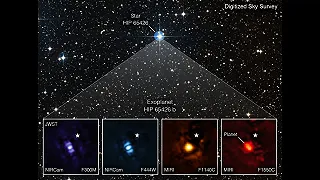 JWST e la sua prima foto di un esopianeta