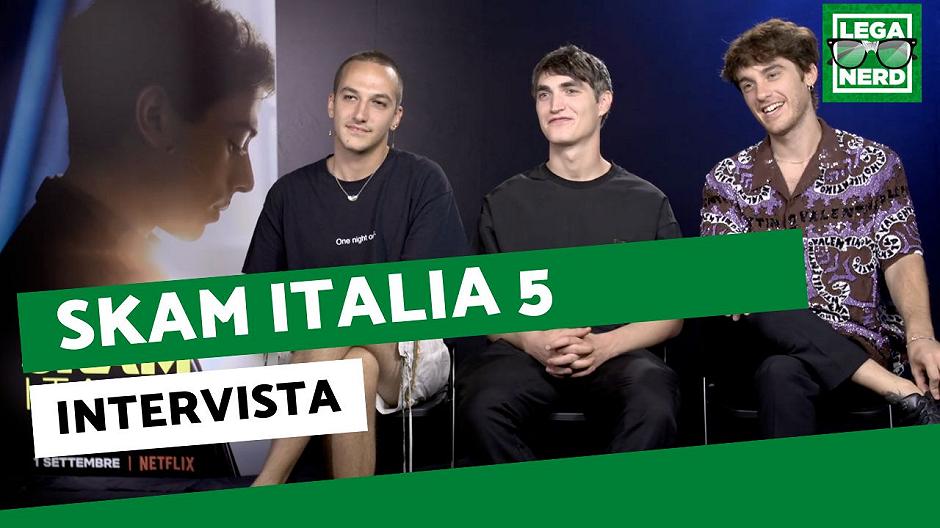 Skam Italia 5, intervista a Pietro Turano, Federico Cesari e Rocco Fasano