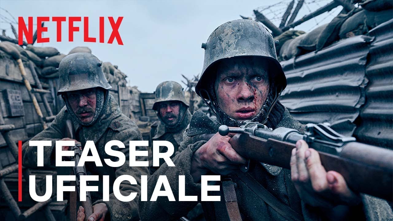 Niente di nuovo sul Fronte Occidentale: il trailer del film Netflix che uscirà a ottobre