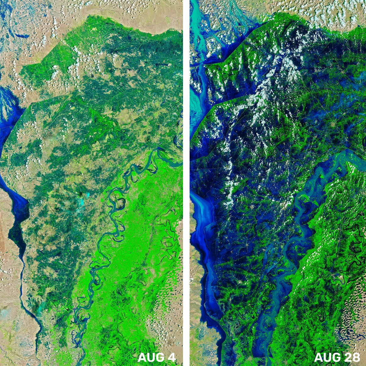 Pakistan: un terzo del Paese è sommerso dalle alluvioni