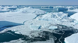 Groenlandia: la calotta glaciale è diminuita del 35% a settembre