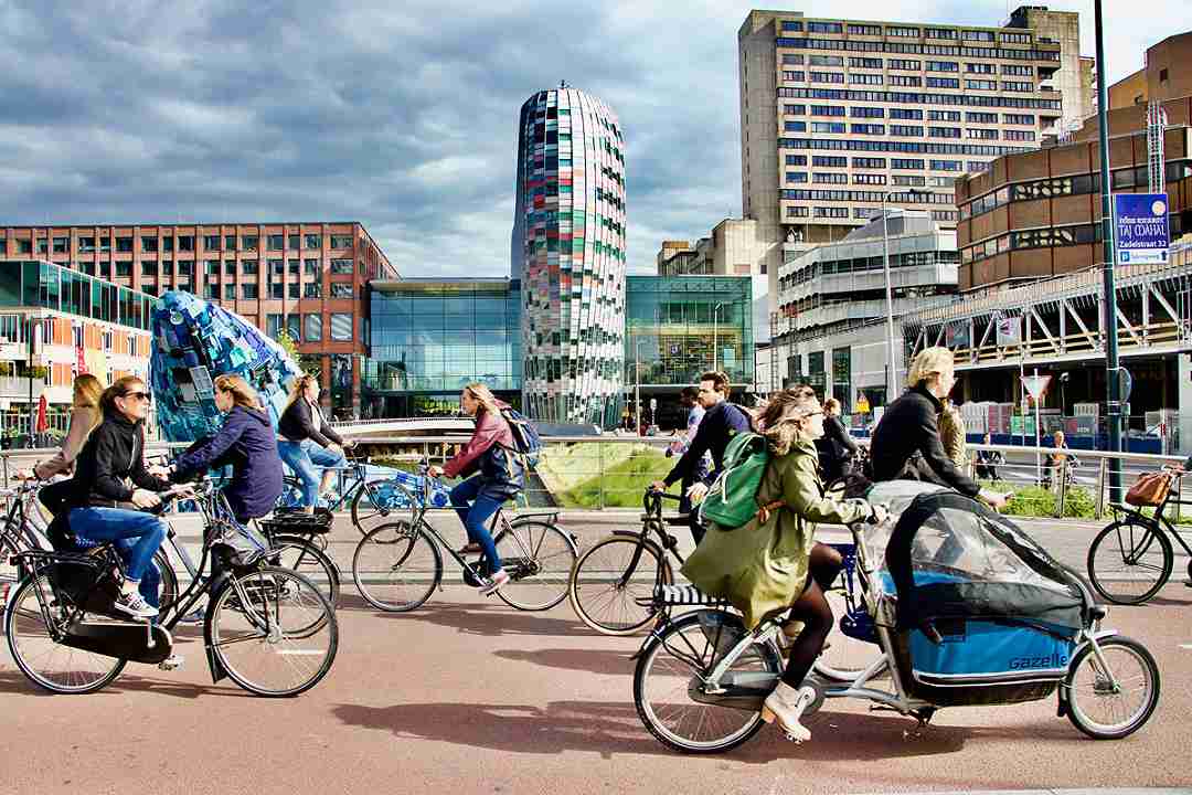 usare la bicicletta