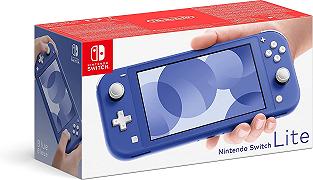 Offerte Amazon: Nintendo Switch Lite Blu disponibile in forte sconto con le Esclusive Prime