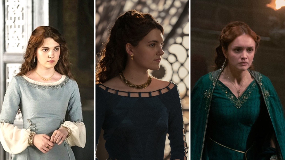 Alicent Hightower, l’evoluzione dei costumi della regina verde