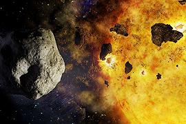 Asteroide vicino al sole che potrebbe causare un incidente planetario