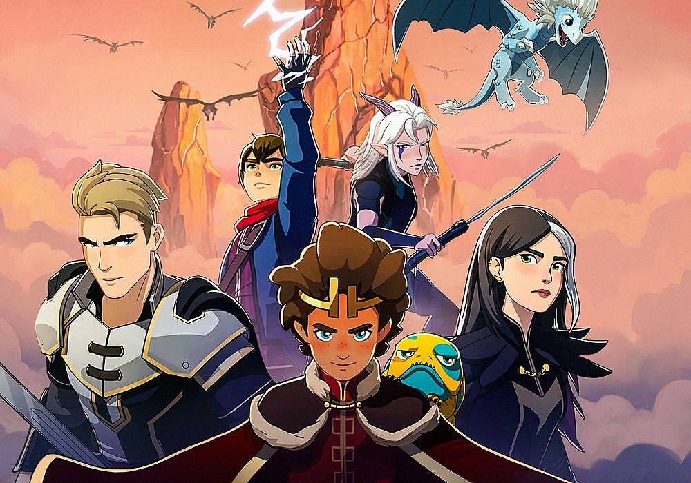 Il principe dei draghi 4: trailer della nuova stagione della serie animata