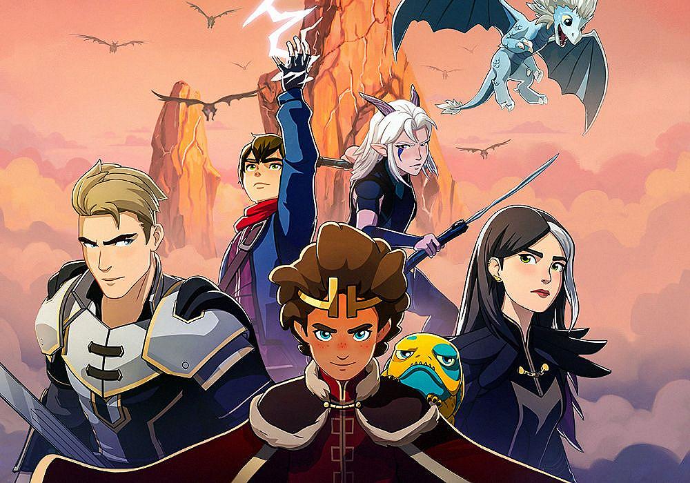 Il principe dei draghi 4: trailer della nuova stagione della serie animata