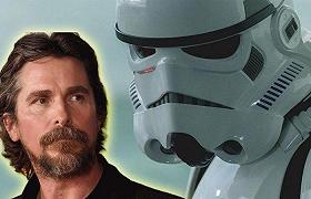 Star Wars: Christian Bale parteciperebbe al franchise solo come Stormtrooper