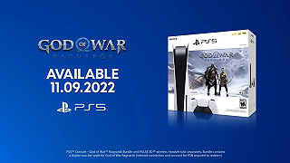 PS5: bundle con God of War Ragnarok annunciato con un trailer