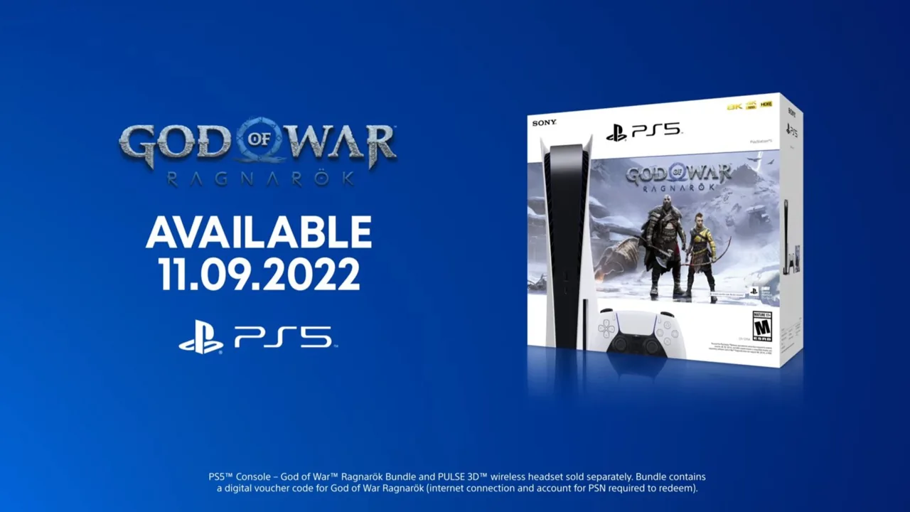 PS5: bundle con God of War Ragnarok annunciato con un trailer