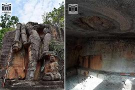 India: trovati antichi templi buddisti, grotte e murali