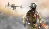 Droni: sicurezza con sensori per i vigili del fuoco