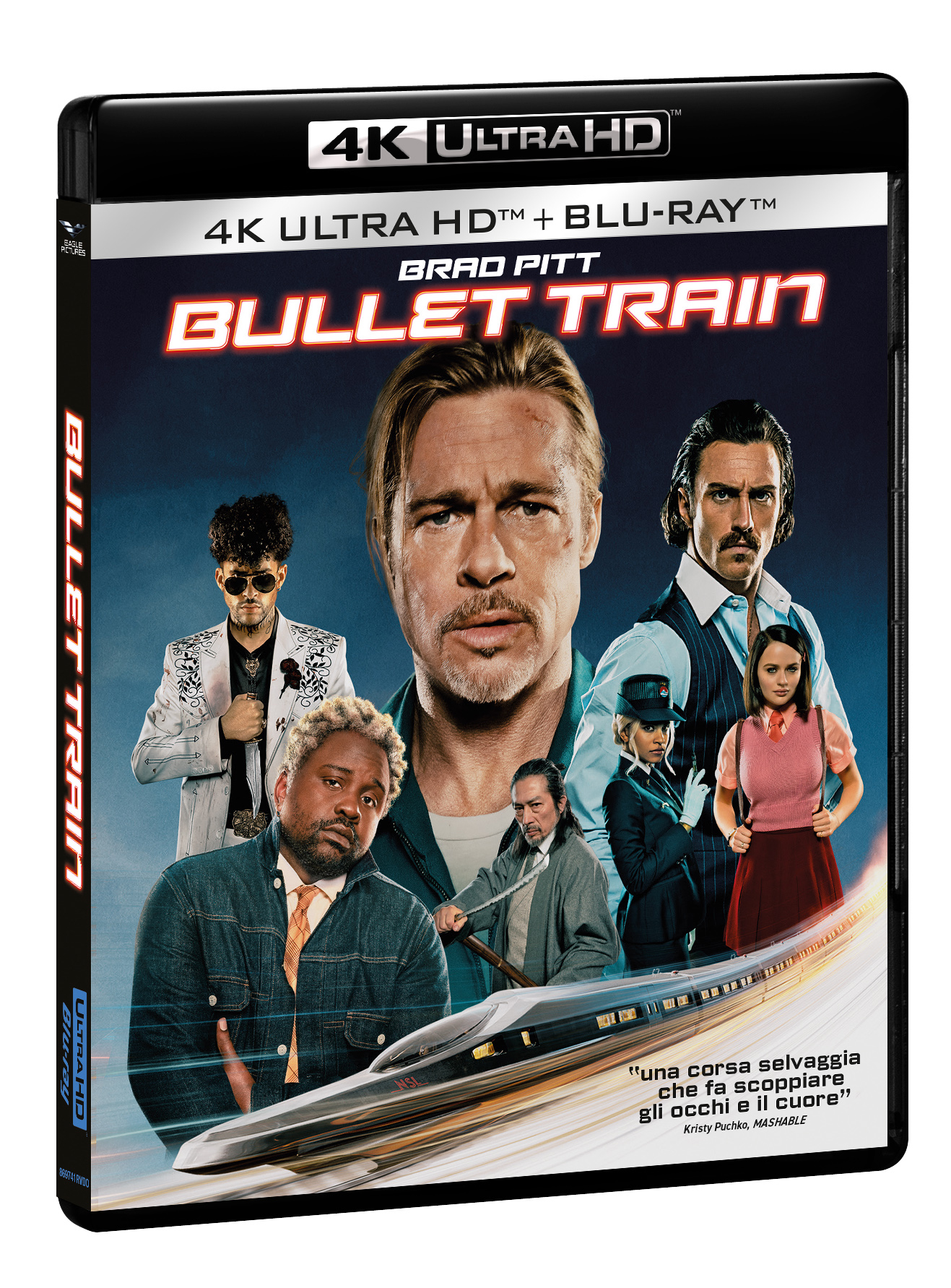 Bullet Train: da oggi disponibile l’Home Video in DVD,  Blu-Ray, 4K e in steelbook 4K