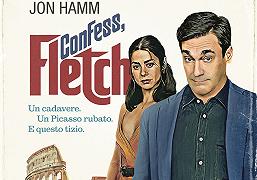 Confess, Fletch: trailer e poster del film con Jon Hamm dal 17 Novembre al Cinema