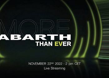 La prima 500 Abarth elettrica verrà presentata il 22 novembre
