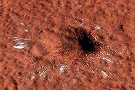 Marte: il terremoto era causato dall’impatto di un meteorite