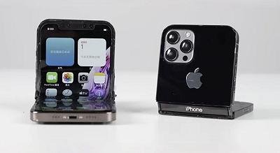 iPhone V: il primo ‘iPhone pieghevole’ è realtà (ma è la creazione di uno youtuber)