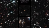 Telescopio Webb: vede due galassie all'alba del cosmo
