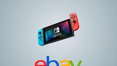 Offerte eBay: Nintendo Switch standard in forte sconto