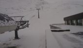 Campo Felice: il drone riprende la prima neve di stagione