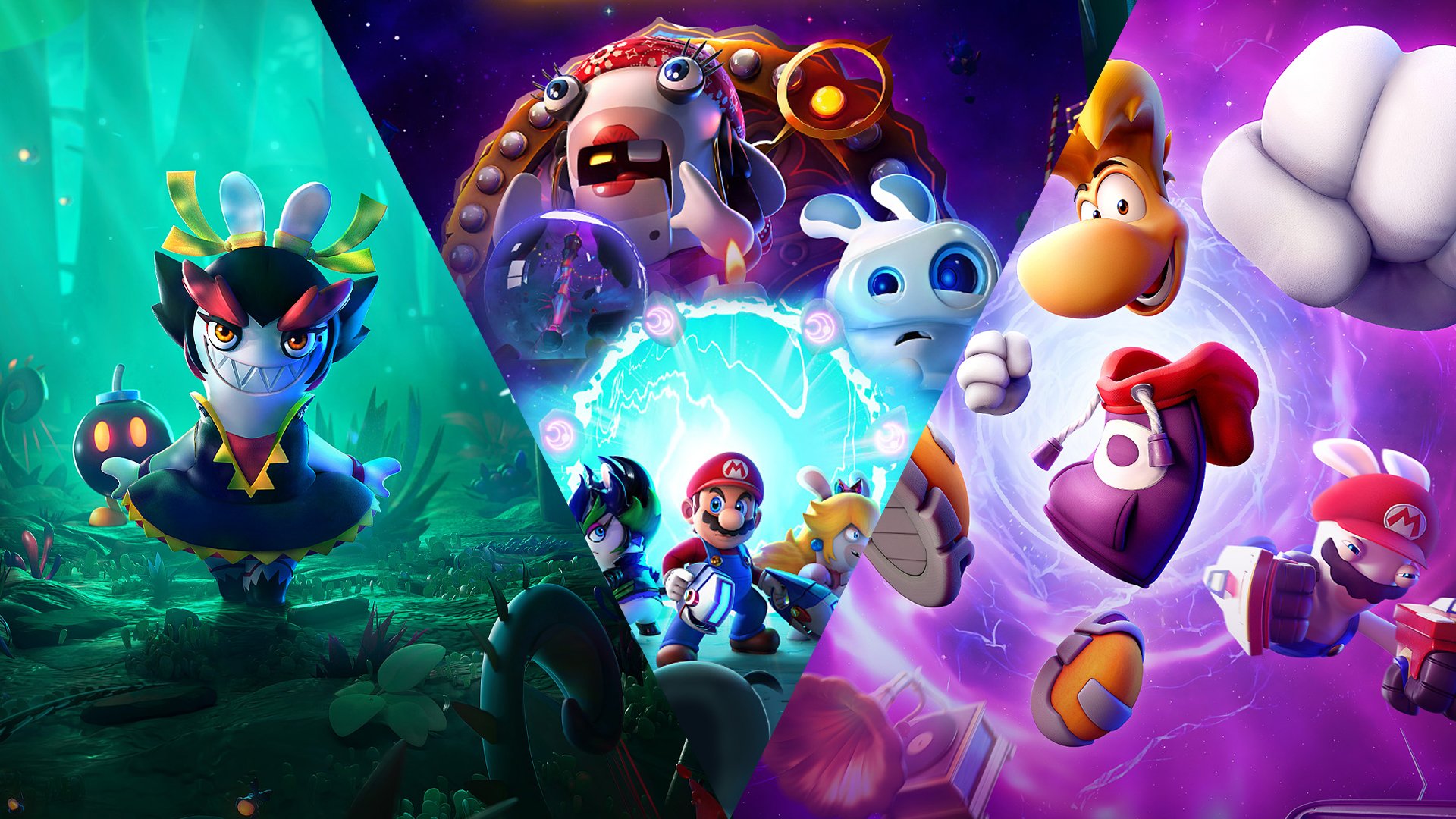 Mario + Rabbids: Sparks of Hope, svelati i tre DLC del Season Pass