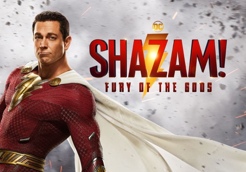 Shazam! Furia degli Dei: Zachary Levi presenta la nuova locandina con un post scherzoso