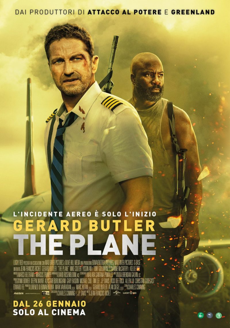 The Plane trailer e poster dell'action movie con Gerald Butler Lega Nerd